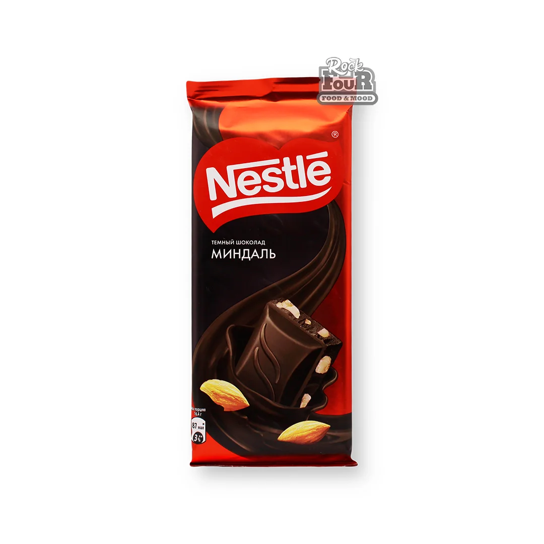 Շոկոլադե սալիկ «Nestle» նուշով 82գ